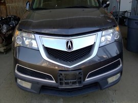 2013 ACURA MDX, GRAY, 3.7L, AT, AWD,  A26287